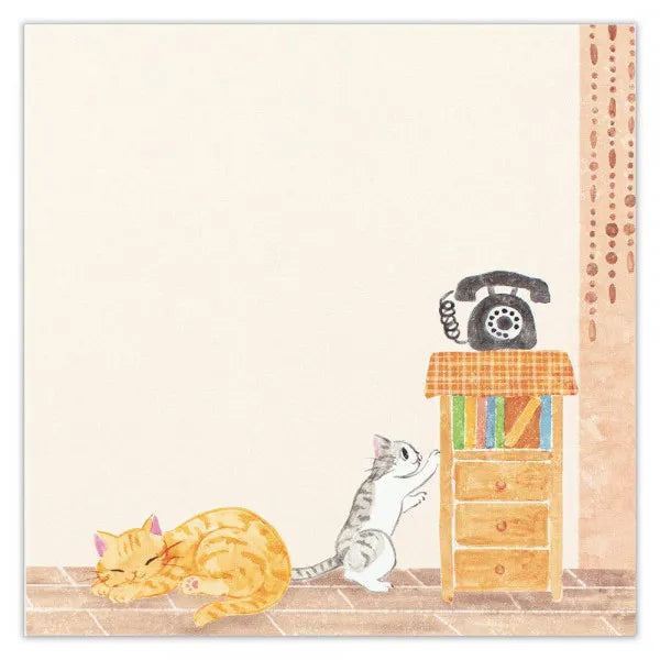 Nekorobi Chibi and Miiko Memo Pad