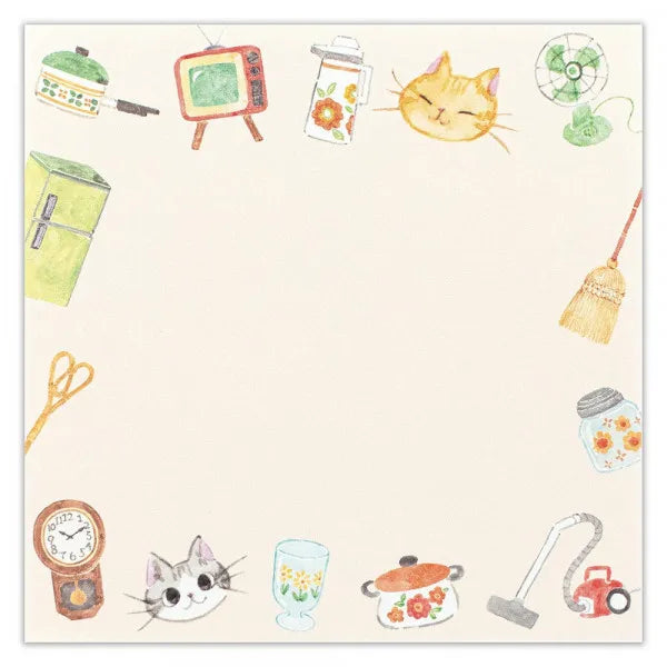 Nekorobi Chibi and Miiko Memo Pad