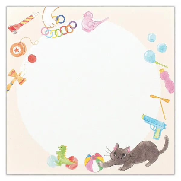 Sleeping Rice Cakes and Adzuki Beans Memo Pad