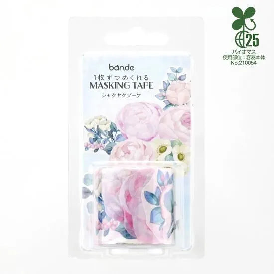 Bande Sticker Roll - Peony Bouquet