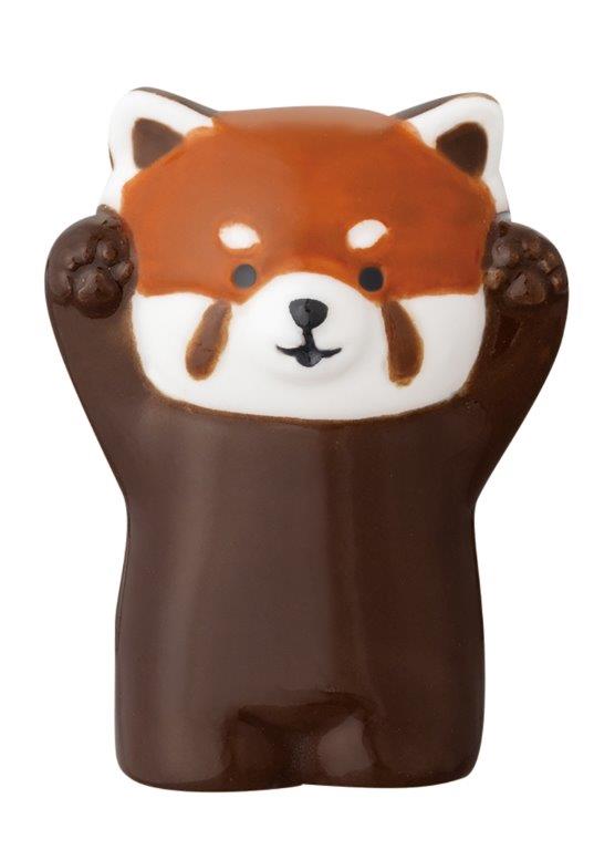 Red Panda Chopstick Rest / Pen Rest