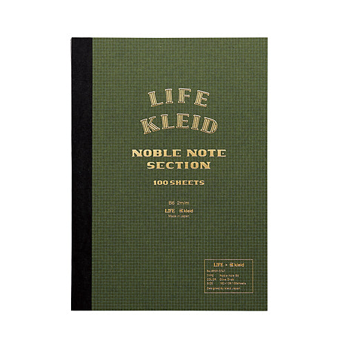 LIFE X Kleid Noble Notebook - B6 - 2mm Grid