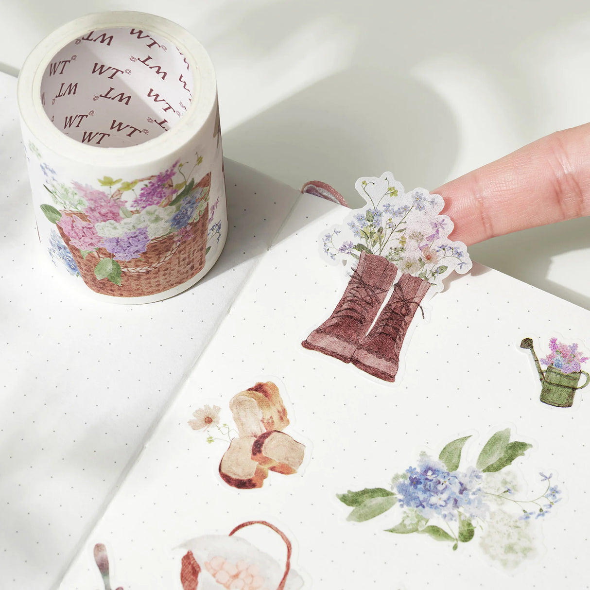 Cottage Charm Washi Tape Sticker Set