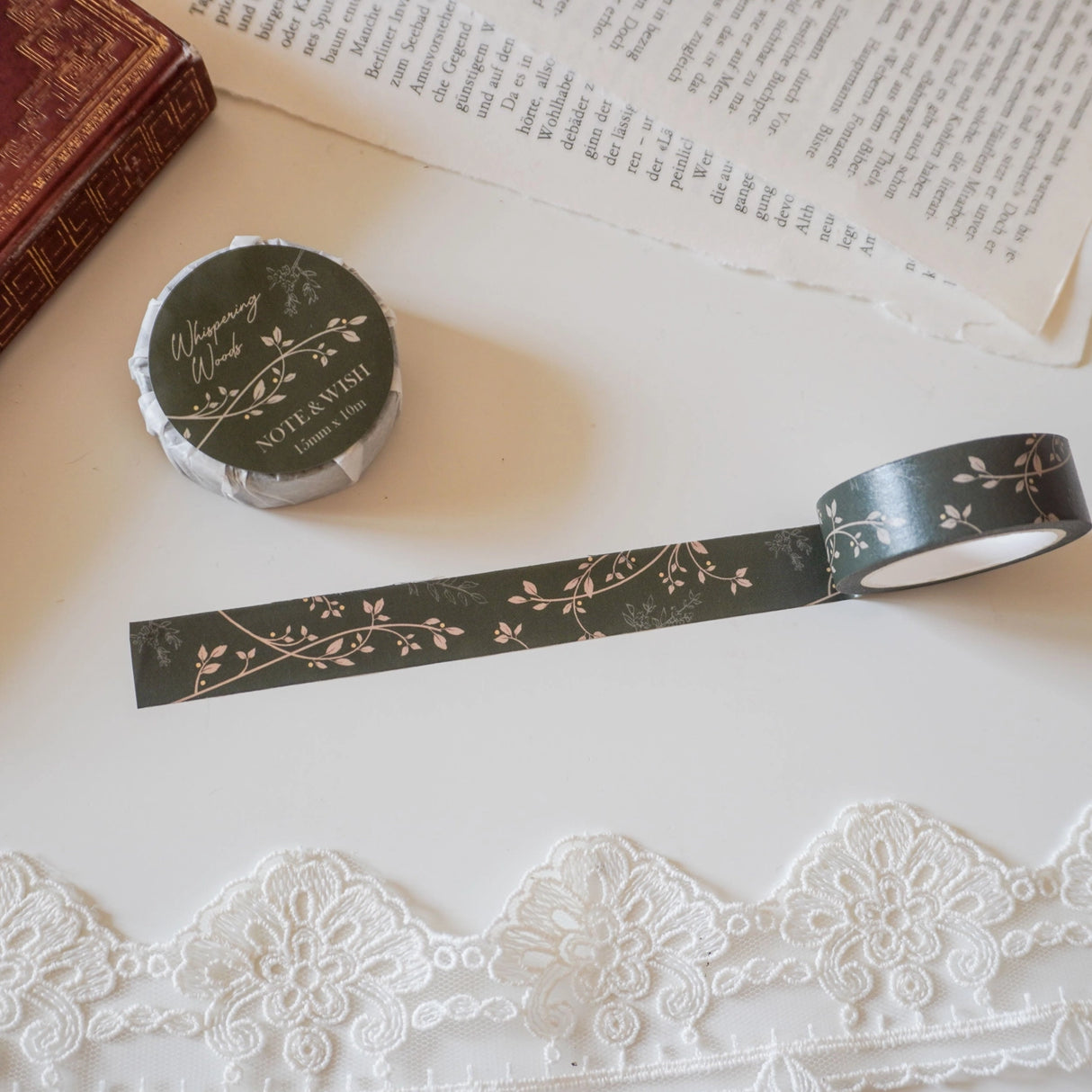Note & Wish Whispering Woods Washi Tape