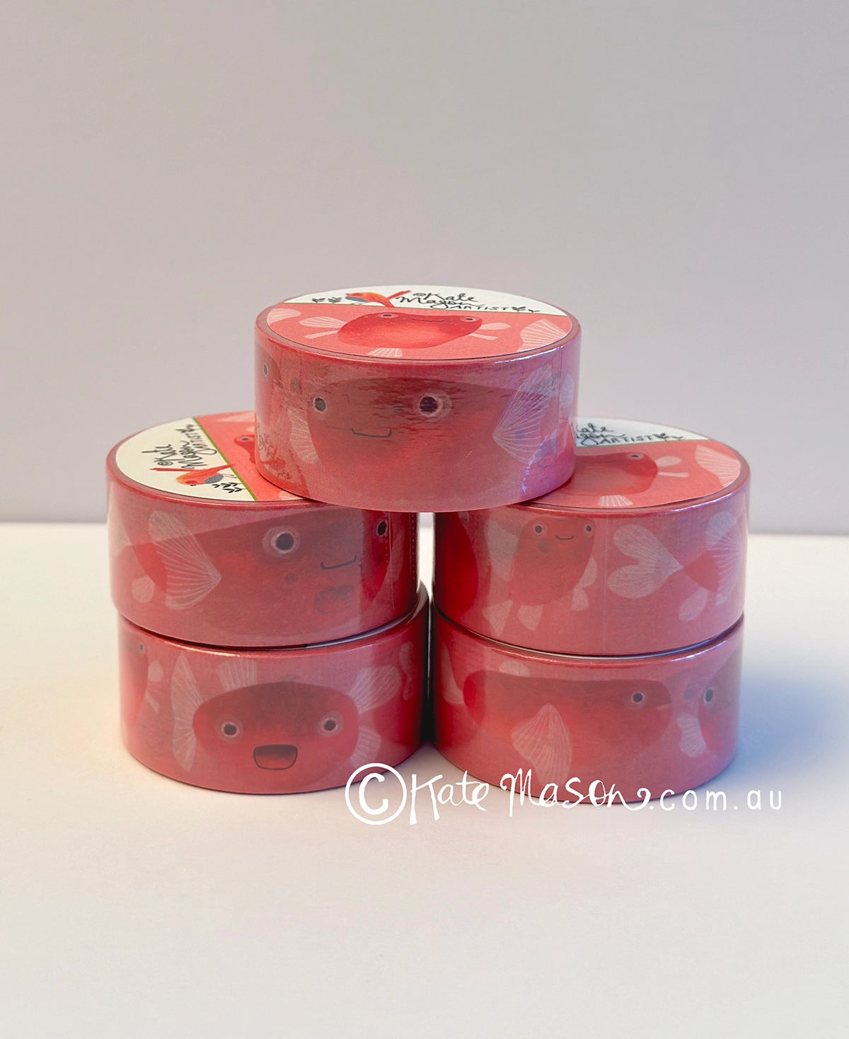 Blowfish Pink Washi Tape