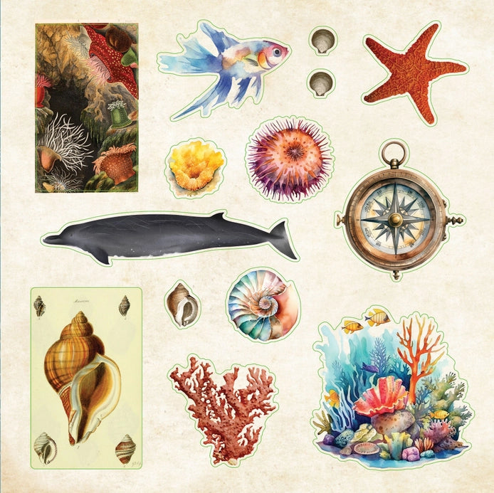 Poseidon's Kingdom Sticker Book (700+ stickers)