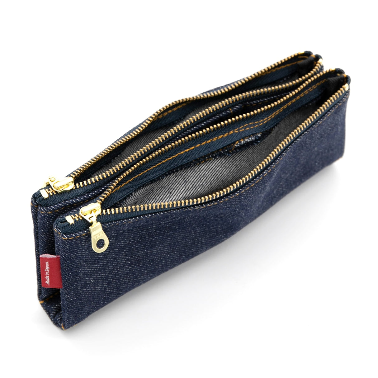Luddite Denim Bendy Pen Case - Okayama Denim