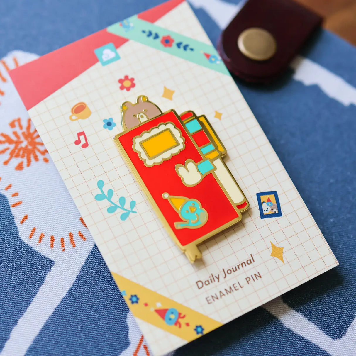 Daily Journal Enamel Pin