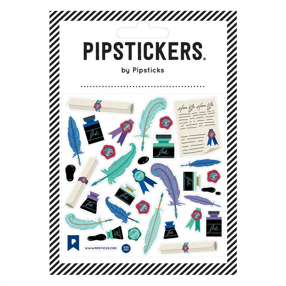 Quill Power Stickers