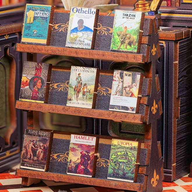 Diy Book Nook Kit: Owl Bookstore