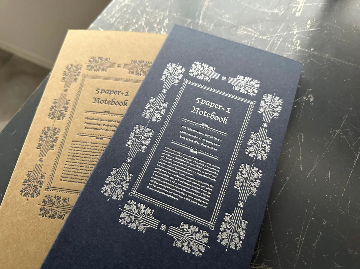 Oeda 5 Paper Notebook - Dark Blue
