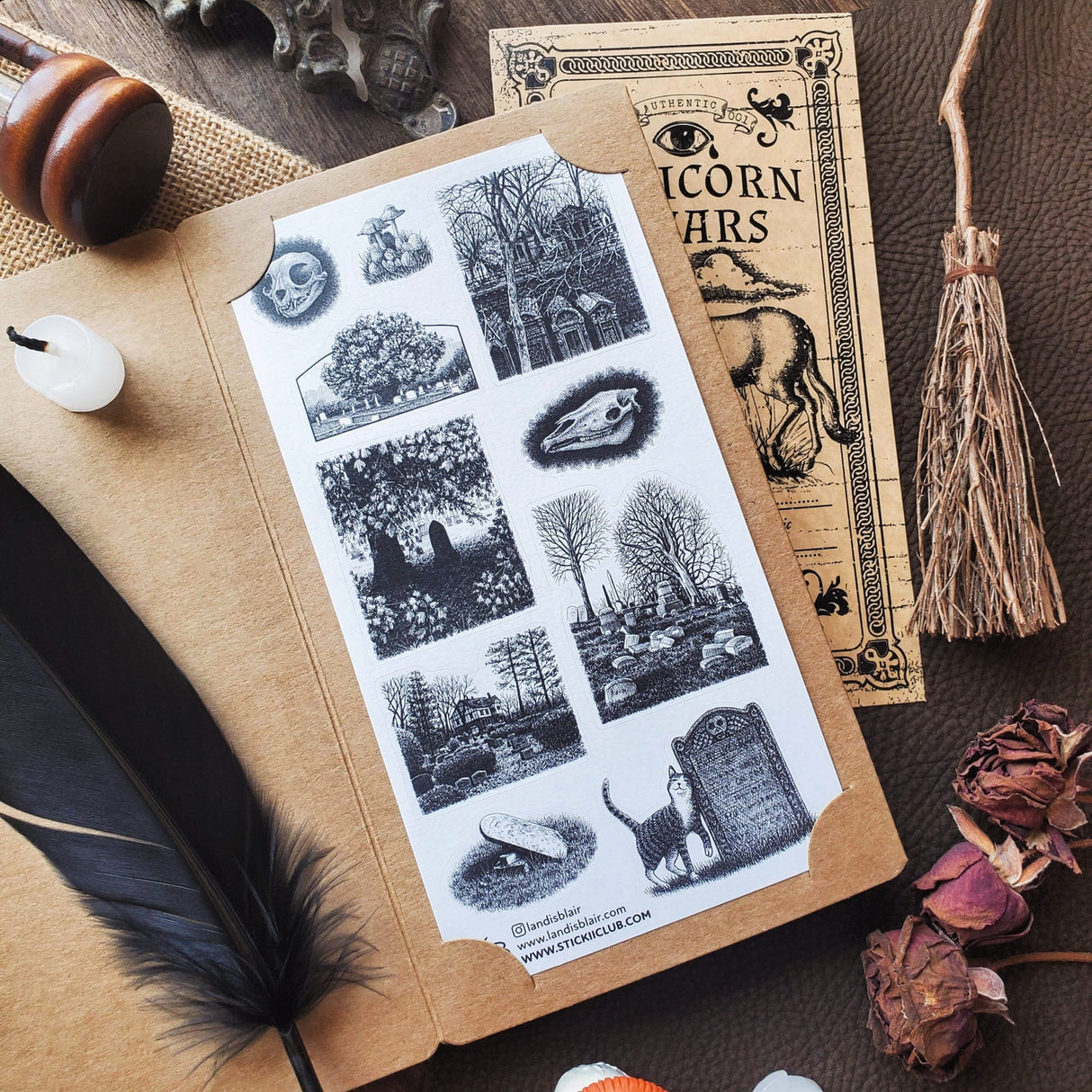 2025 Halloween Advent Calendar - Compendium of Curious Concoctions (Vintage)