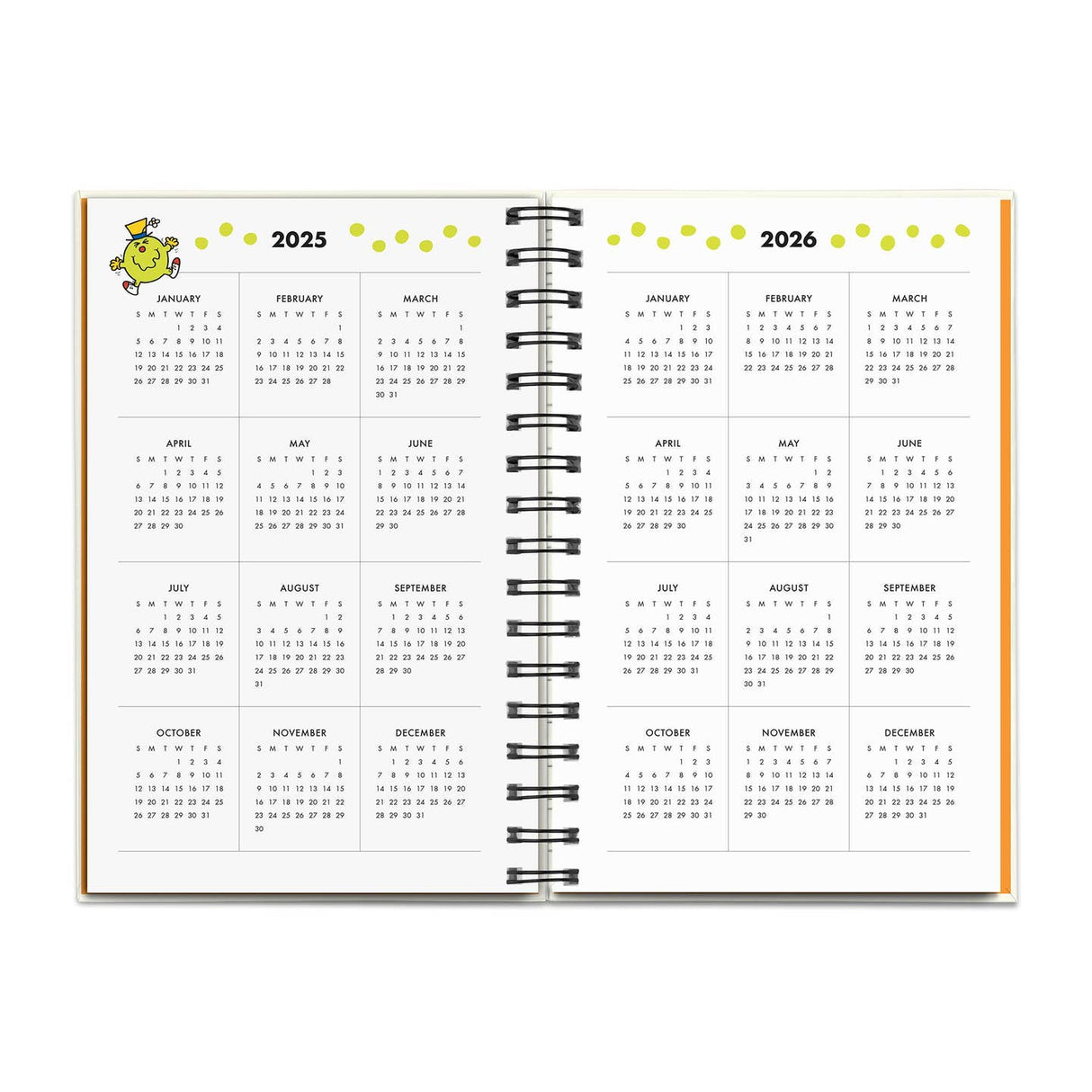 2026 Mr. Positive Thinking Chenille Patch Planner