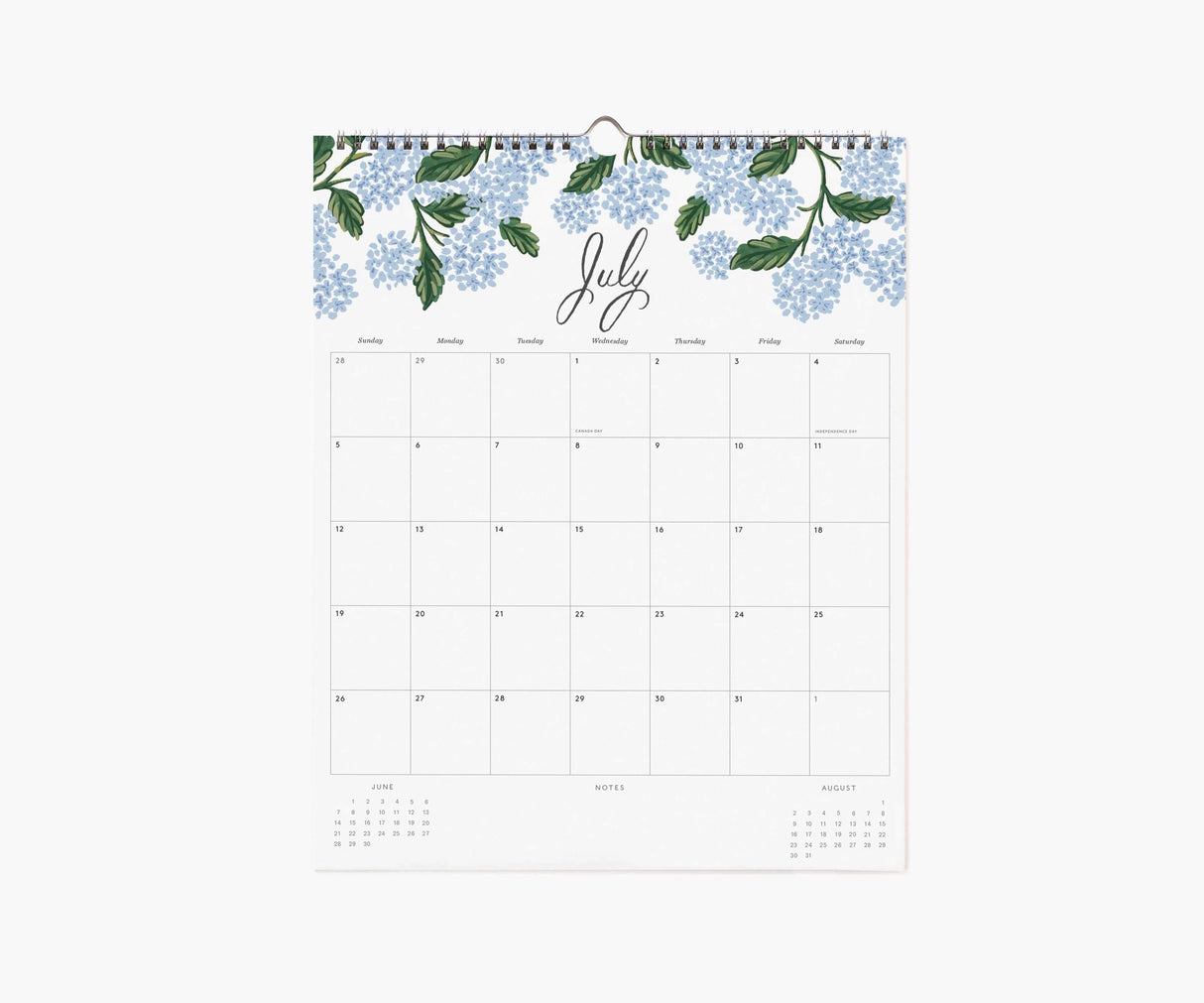 A little extra beauty for your day-to-day plans. In this twelve-month appointment calendar, each month features space for notes and daily engagements, plus a spiral binding with a center notch to make hanging simple. Calendar spans January - December 2026.