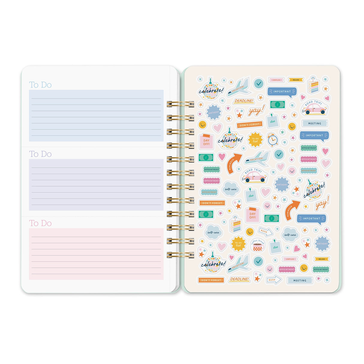 Looking for a planner that can keep pace with your busy life? Meet Orange Circle Studio’s best-selling Do It All™ Planner (Aug. 2026–Dec. 2027). Designed for families and multitaskers alike, it offers space for up to six schedules, plus monthly and weekly views to keep everything on track. Inside, you’ll also find inspirational quotes, fun stickers, and tear-out to-do and shopping lists. Finished with stylish cover art and a handy elastic closure, it’s a planner that truly does it all.
• 5.75"w x 8.25"h
•