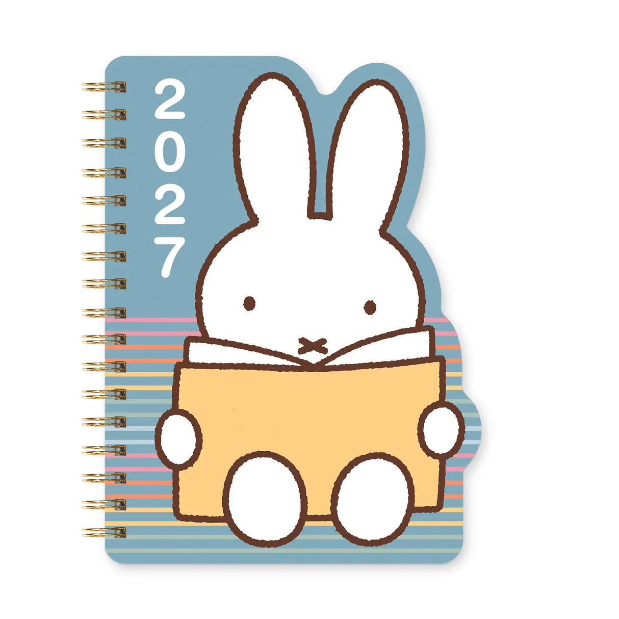 Every day's a little brighter with Miffy by your side! This 17-month planner (Aug. 2026–Dec. 2027) features weekly planning pages filled with adorable Miffy artwork, plus extra notes pages, a two-year reference calendar, and a holiday list—everything you need to stay organized and inspired all year.
• 7.5"w × 8.5"h
• 17 months (Aug. 2026–Dec. 2027)
• 160 pages; 100 gsm acid-free FSC®-certified paper
• Softcover; Twin-ring wire-o binding
© Mercis bv