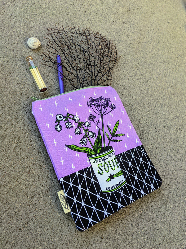 Pretty Poison Zippered Pouch
