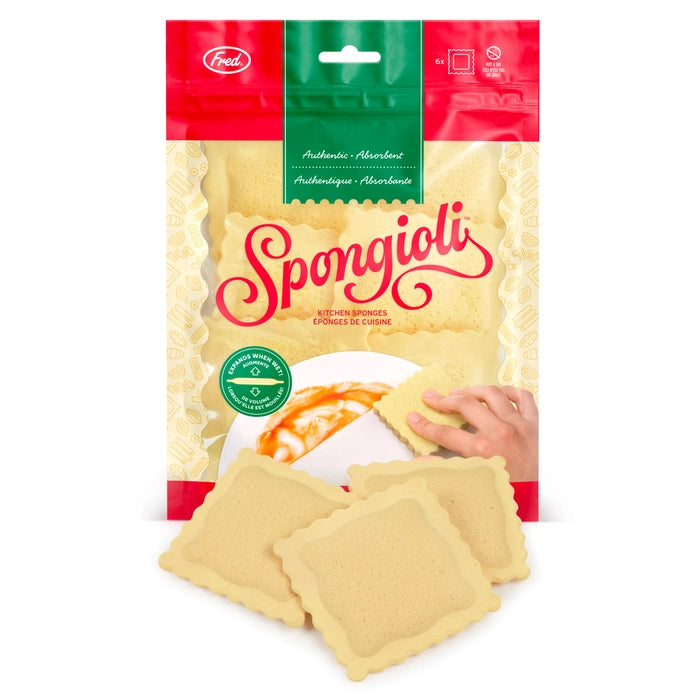 Sponges - Spongioli - Set of 6 - Ravioli Compressed Sponges