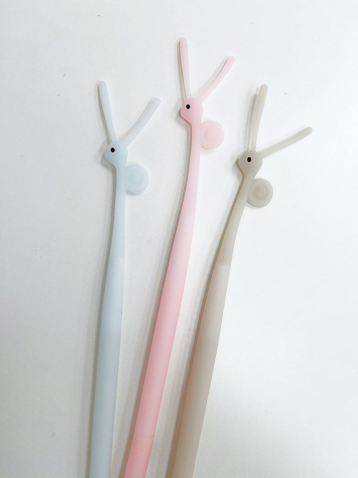 Bolígrafo de gel con forma de caracol