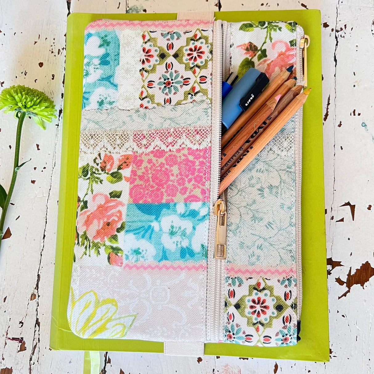 Trust Your Creativity Pen Pouch with Elastic Band