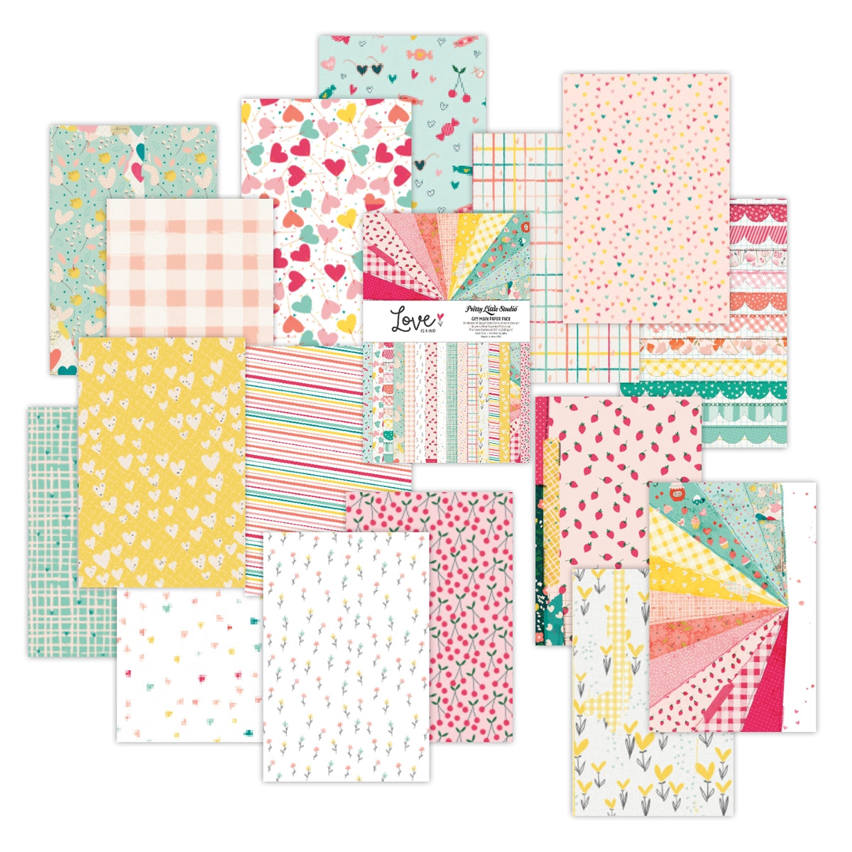 Love Is Kind Collection - 6x9 Single Sided Main Paper Pack - 16 Sheets