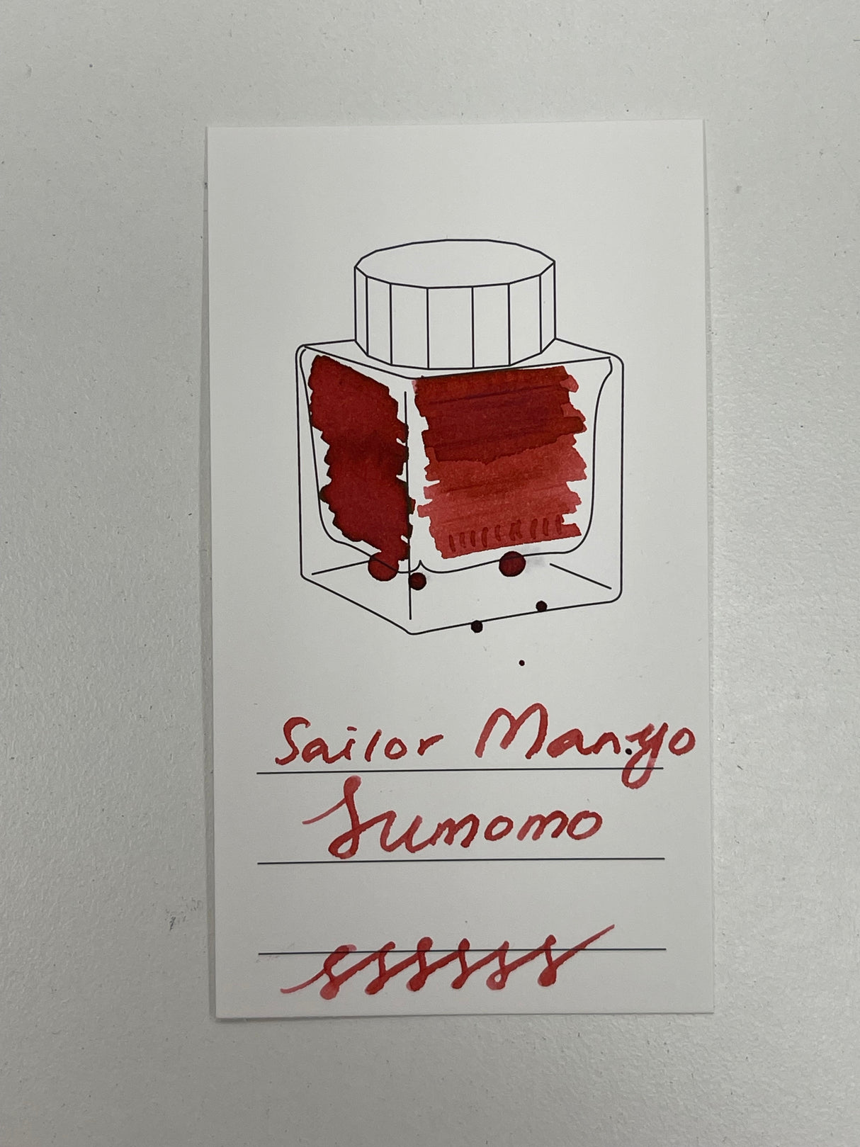 Sailor Manyo Ink - Sumomo 50ml