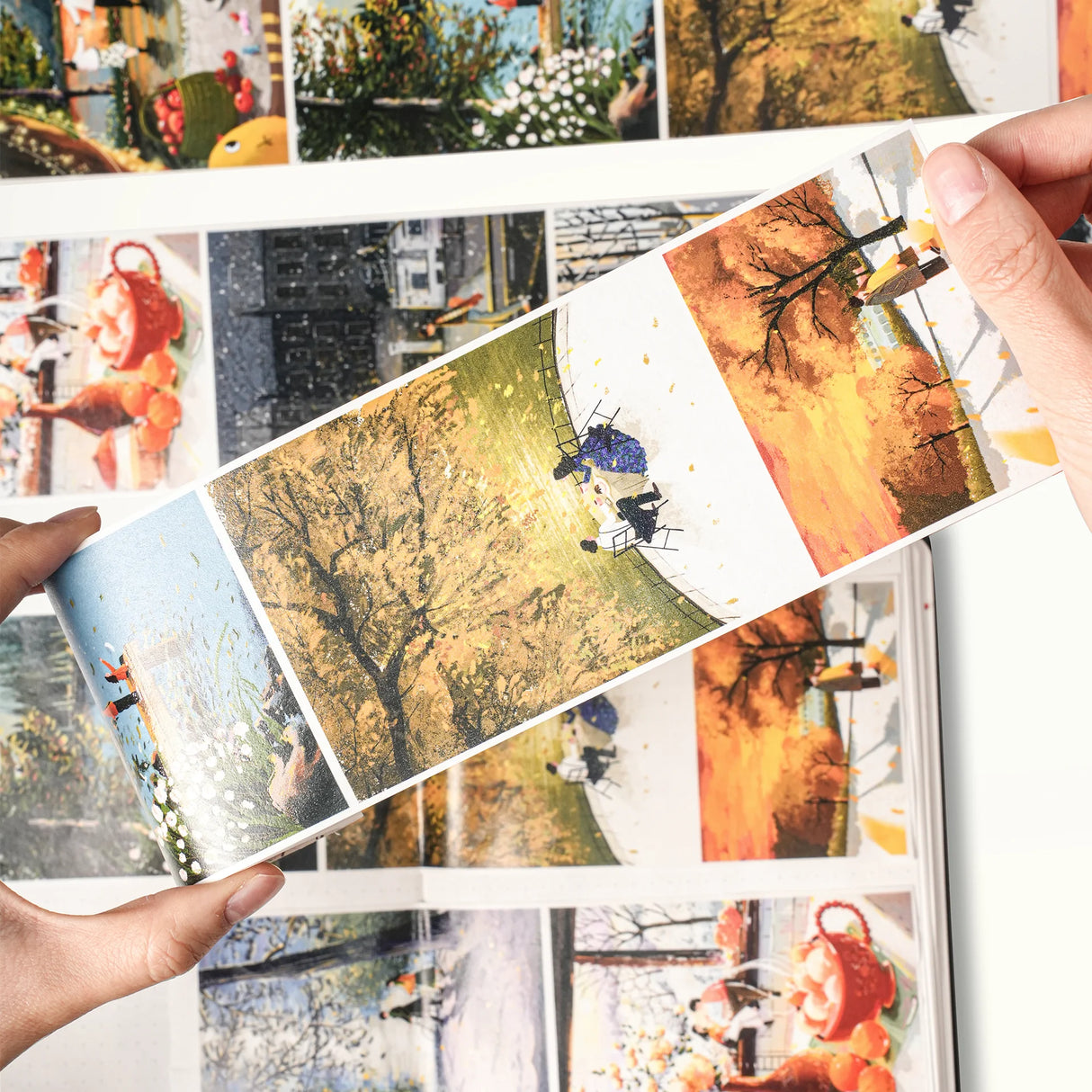 Heartstrings Wide Washi / PET Tape