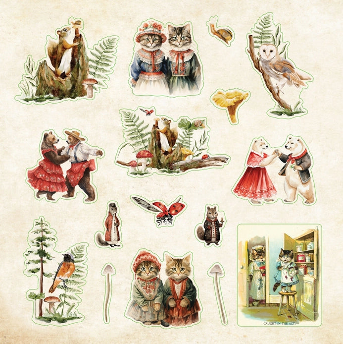 Zoological Ephemera Sticker Book (680+ stickers)