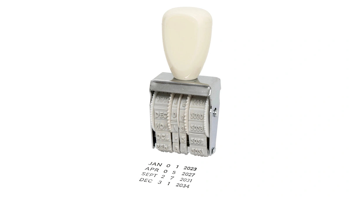 Roller Date Stamp