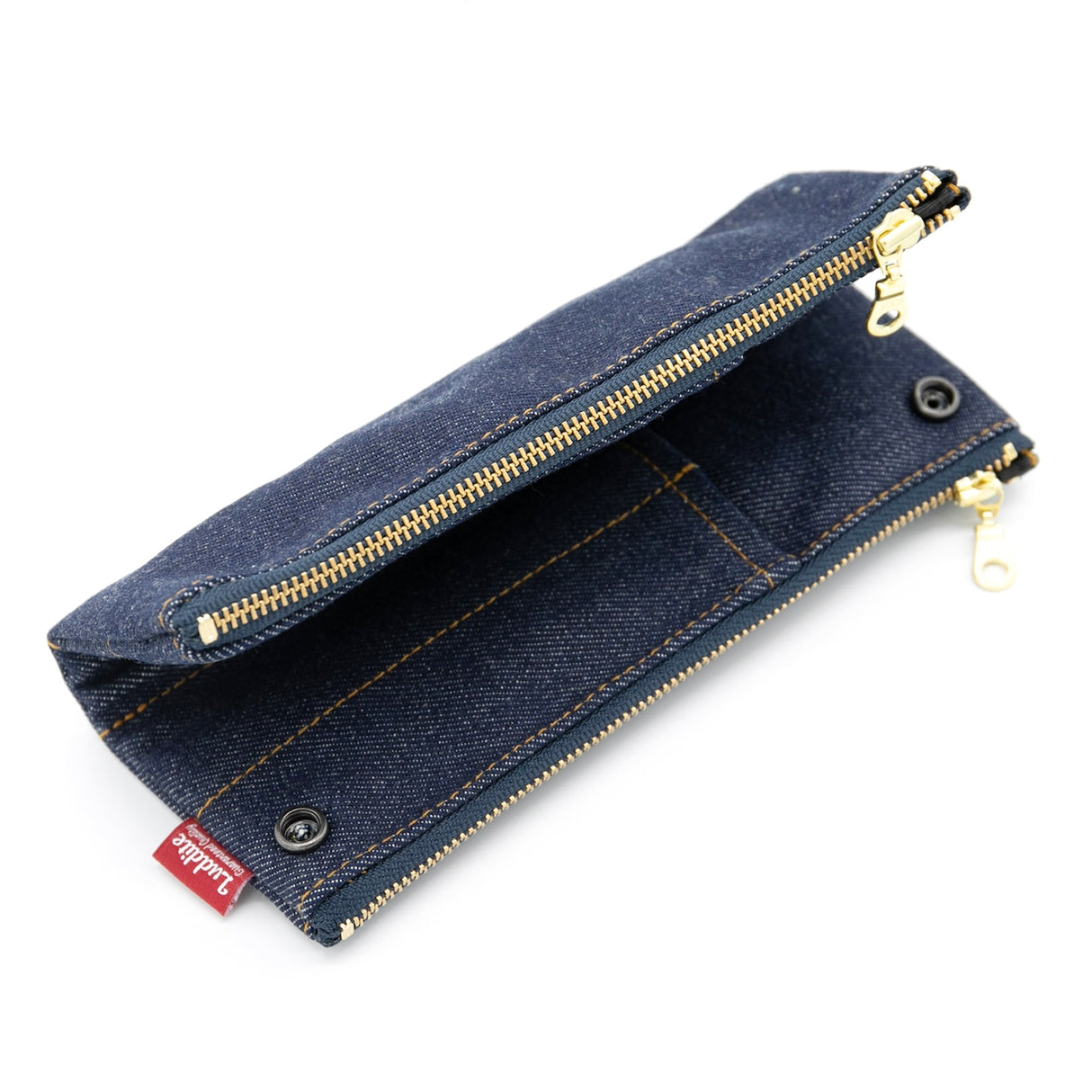 Luddite Denim Bendy Pen Case - Okayama Denim