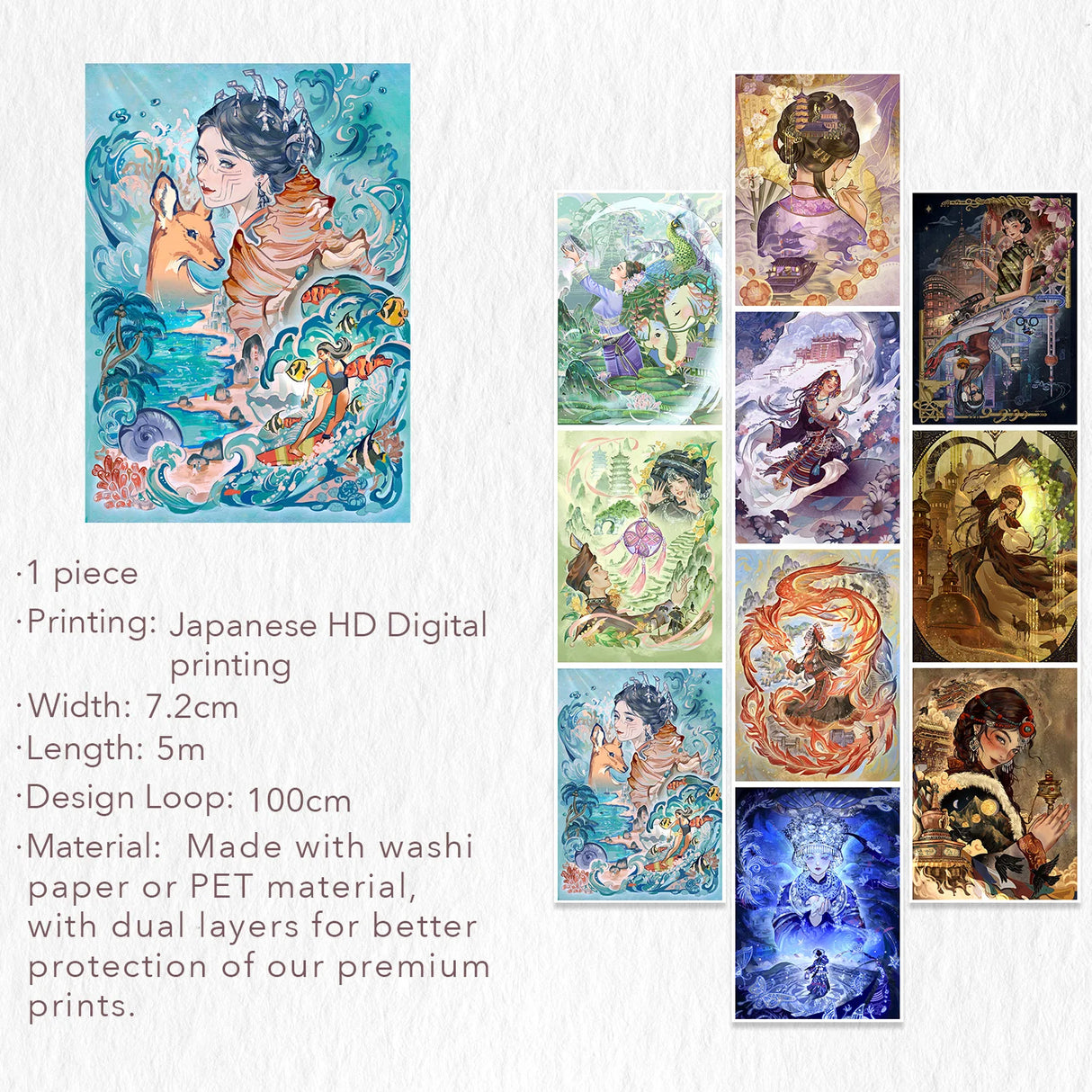 Imperial Glimmer Wide PET Tape (GILDED)