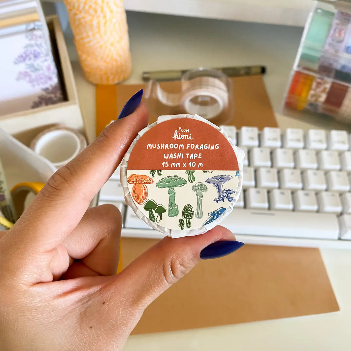 Mushroom Foraging Washi Tape
