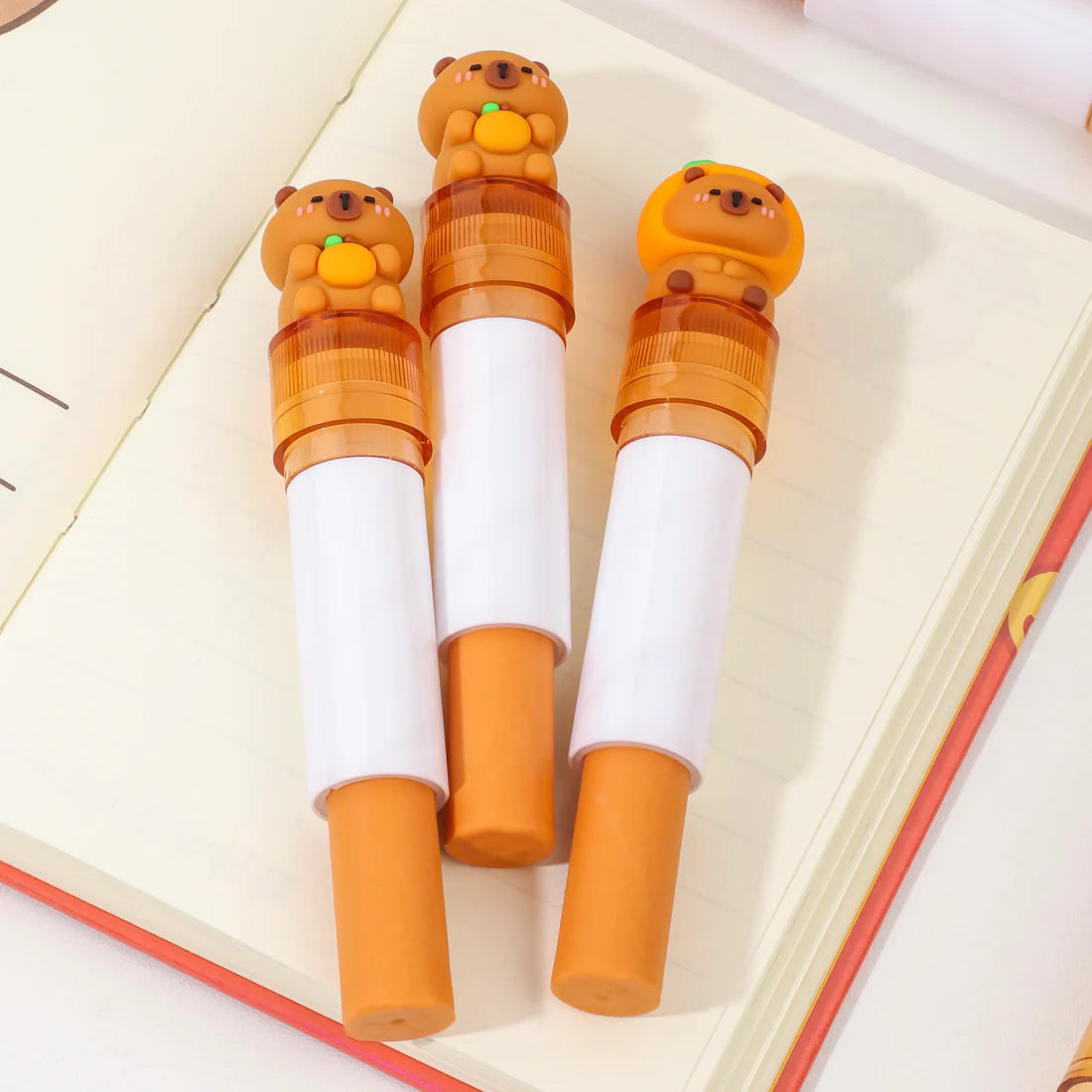 Capybara Lipstick Eraser