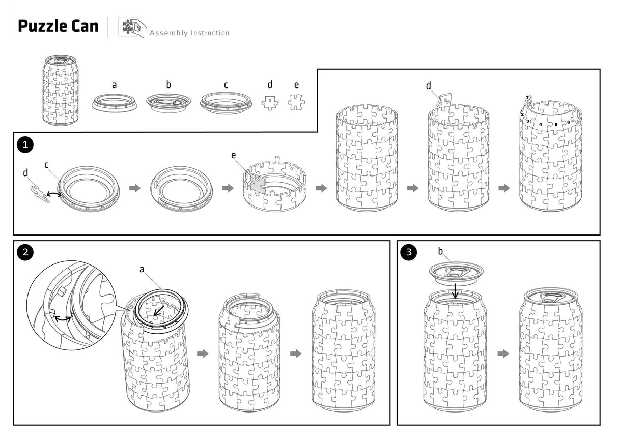 Build something truly special with the 3D Jigsaw Puzzle, designed in the shape of a cute and colorful soda can! This unique puzzle features the lovable Cinnamoroll, with vibrant colors and charming details that make it a delightful challenge for puzzle enthusiasts. Once you've completed your Cinnamoroll soda can, you can use it to store tiny items like small toys, office supplies, or trinkets. It also doubles as an adorable pencil holder to keep your desk organized and full of charm.