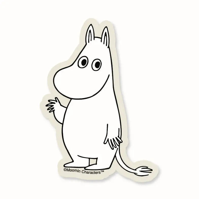 3P4 X Moomin® - Moomintroll Wave Vinyl Sticker
Welcome to Moominvalley.
Inspired by Tove Jansson’s beloved world, this collection celebrates the beauty of a slower, gentler way of living where simple pleasures like a warm cup of tea, a quiet walk, and time spent with friends mean everything. Each piece reflects the spirit of Moominvalley: thoughtful, whimsical, and rooted in everyday joy.
Vinyl Sticker
Approx. 3" x 3"
Made in U.S.A.