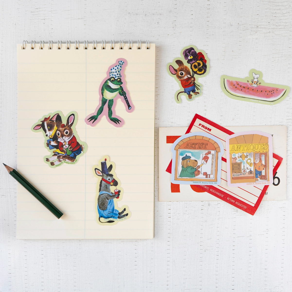 Welcome to the Busy World of Richard Scarry!
We’re so excited to bring the beloved charm and joy of childhood memories of Busytown to life. Each piece in our collection celebrates Richard Scarry’s world of community, kindness, and imagination—true to Three Potato Four’s love for reimagining timeless classics and a bringing a touch of nostalgia to everyday life.