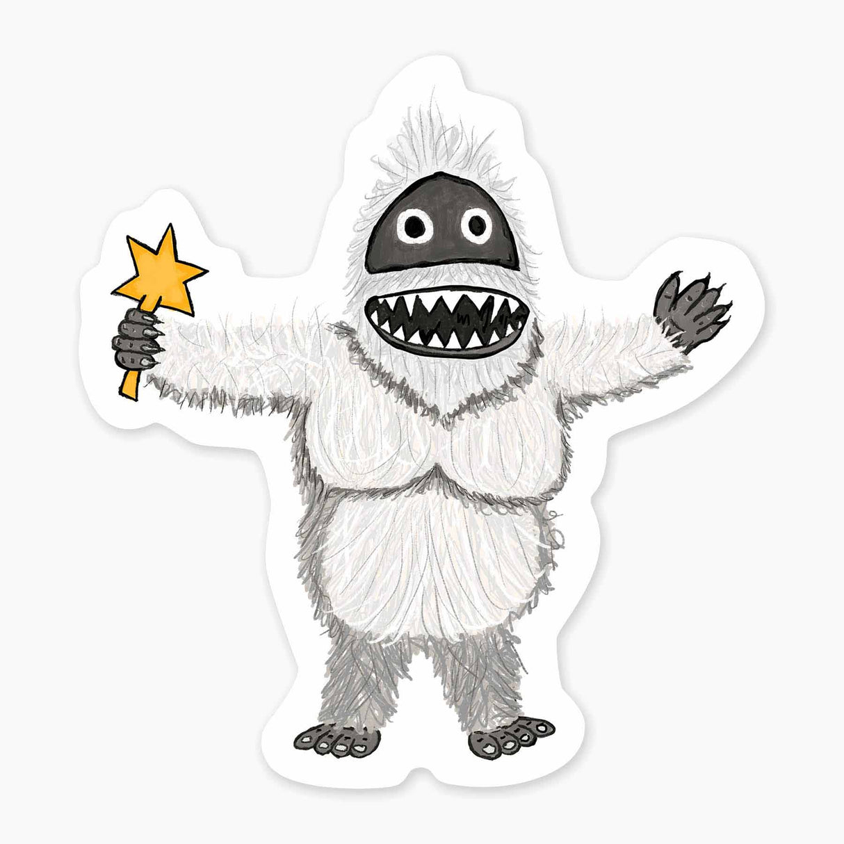 Yeti Vinyl Sticker