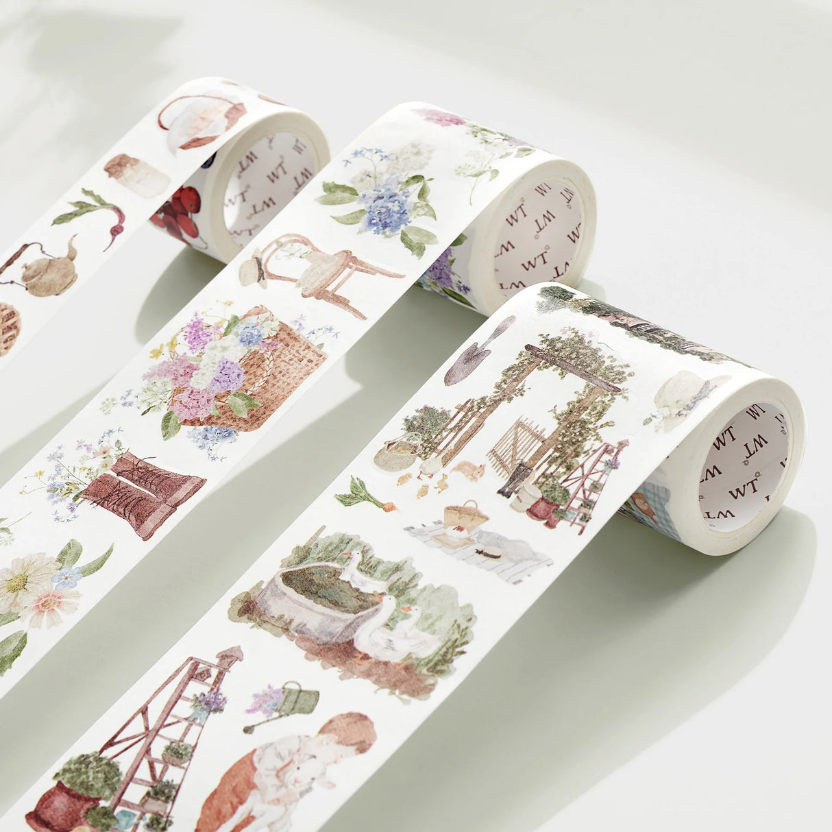 Cottage Charm Washi Tape Sticker Set