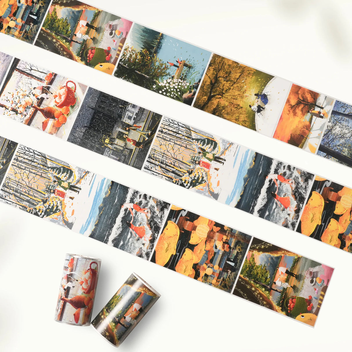 Heartstrings Wide Washi / PET Tape