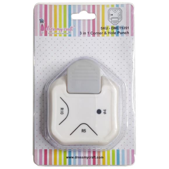 3 In 1 Corner & Hole Punch