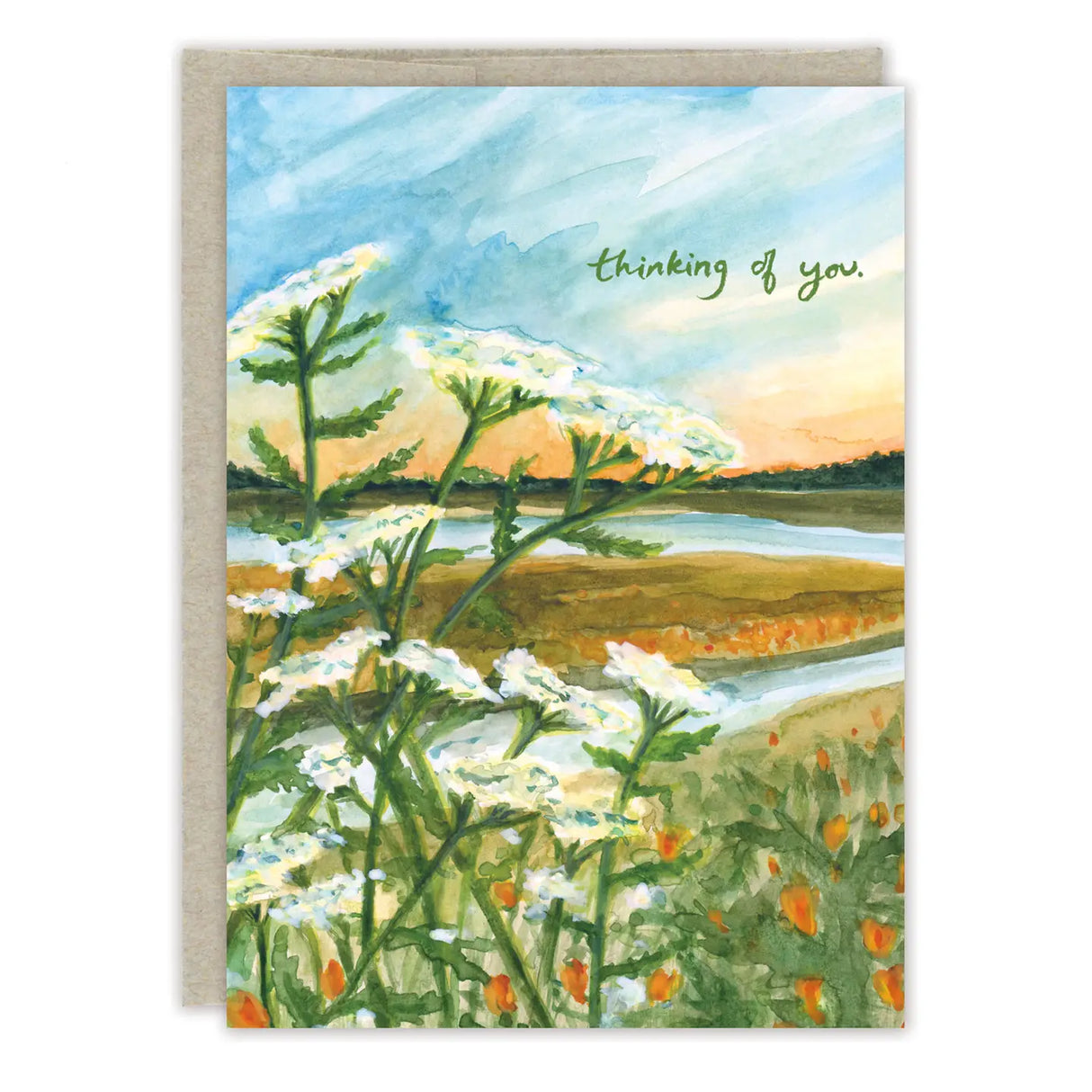 Yarrow Thinking of You Card