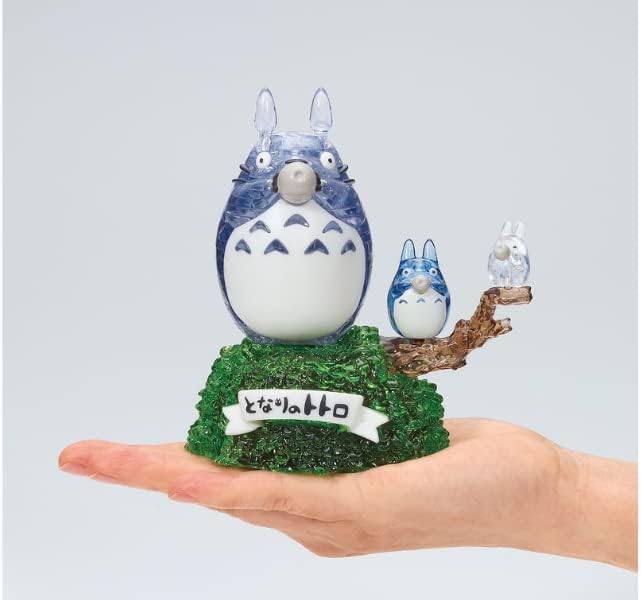 Rompecabezas de cristal de Ocarina de Totoro en 3D: Mi vecino Totoro de Ghibli