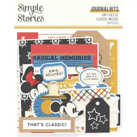Say Cheese Classic Mouse Journal Bits & Pieces