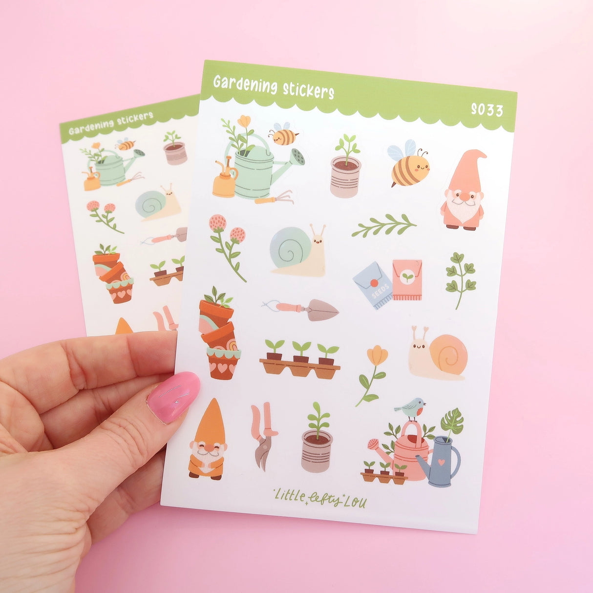 Gardening Waterproof Stickers