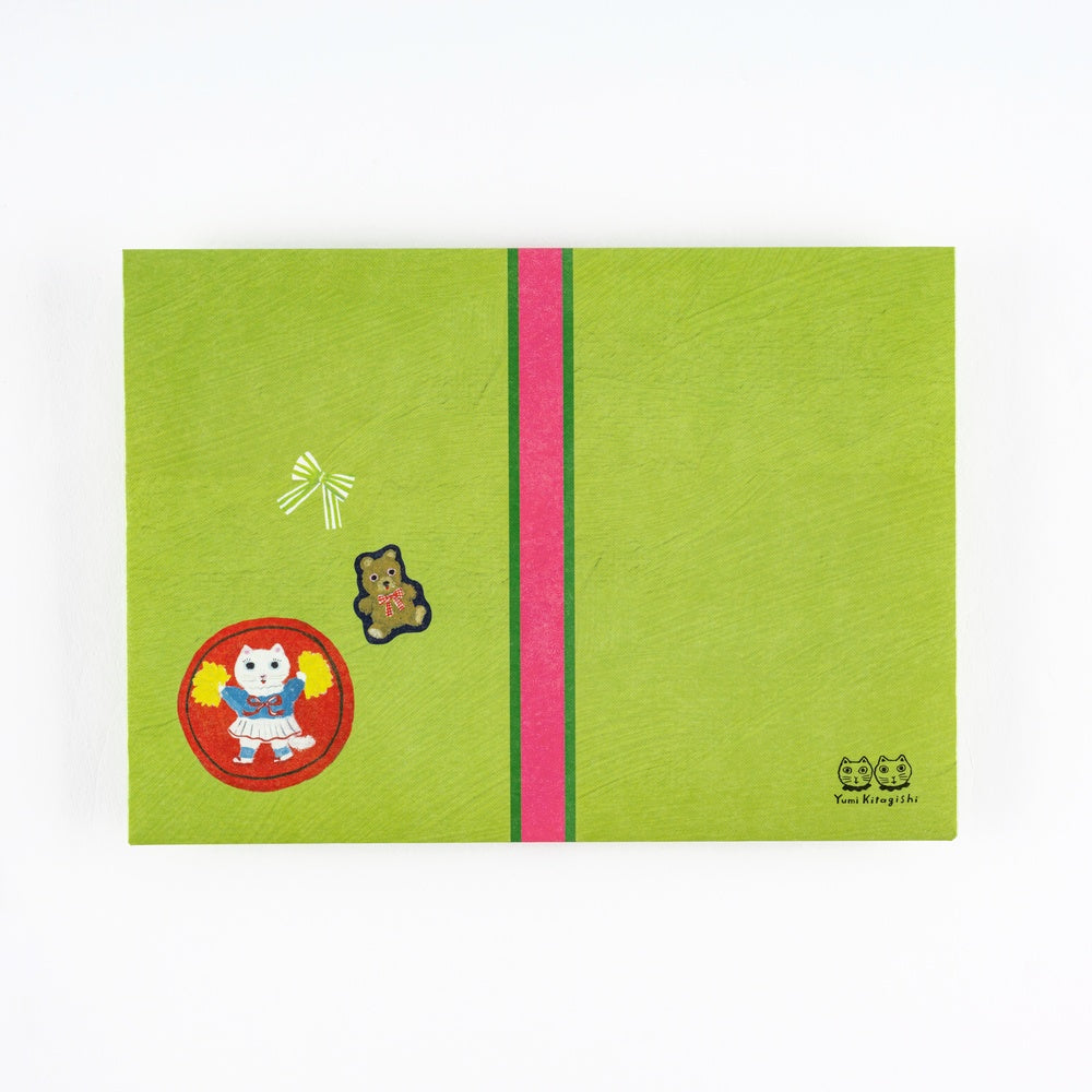 Hobonichi Yumi Kitagishi: White Cat’s Mini Folder