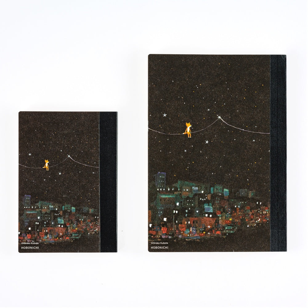 Hobonichi Hiroko Kubota: Hobonichi Graph Notebook (A6) - Another night of falling star sparklers