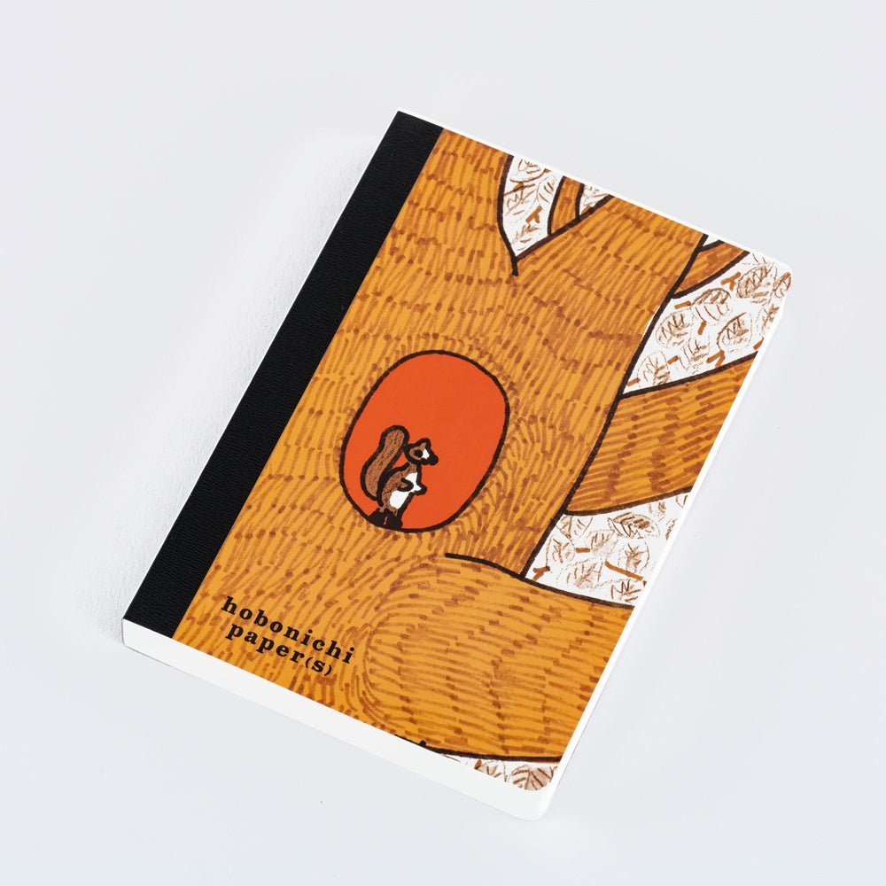 Hobonichi 100%ORANGE: Hobonichi Paper(s) - Squirrel Appears