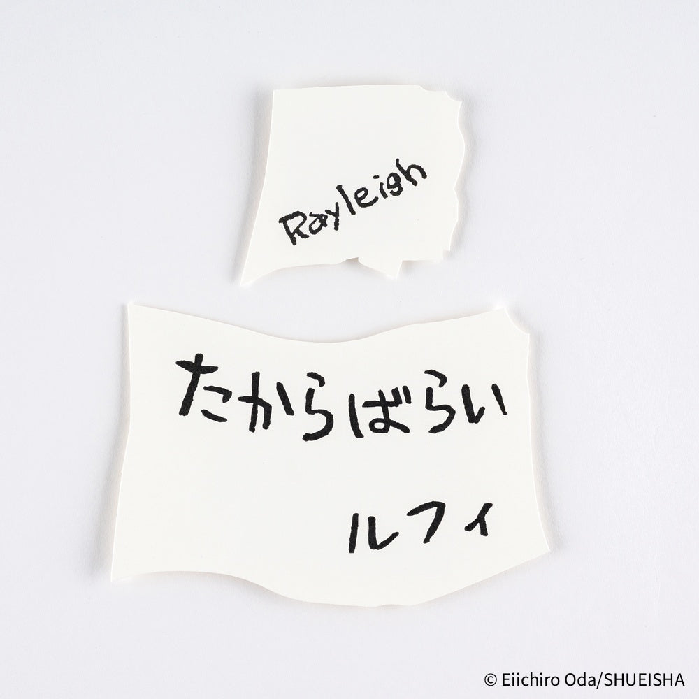 ONE PIECE magazine Vivre Card & Treasure Tab Letterpress Printed Card