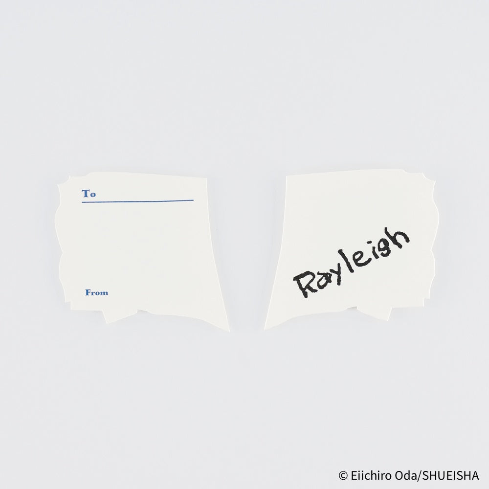 ONE PIECE magazine Vivre Card & Treasure Tab Letterpress Printed Card