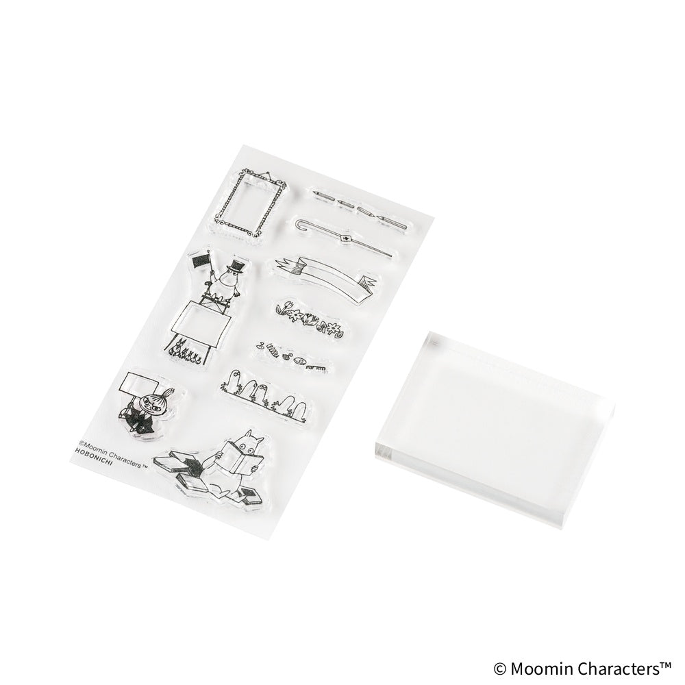 Hobonichi 2027 - Moomin: Clear Stamp - Moomin (Frame)